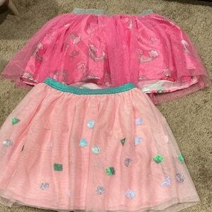 JoJo Siwa Pink and Glittery Tulle Skirts